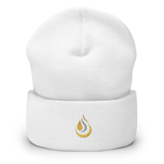 WHITE FYNNESS BEANIE
